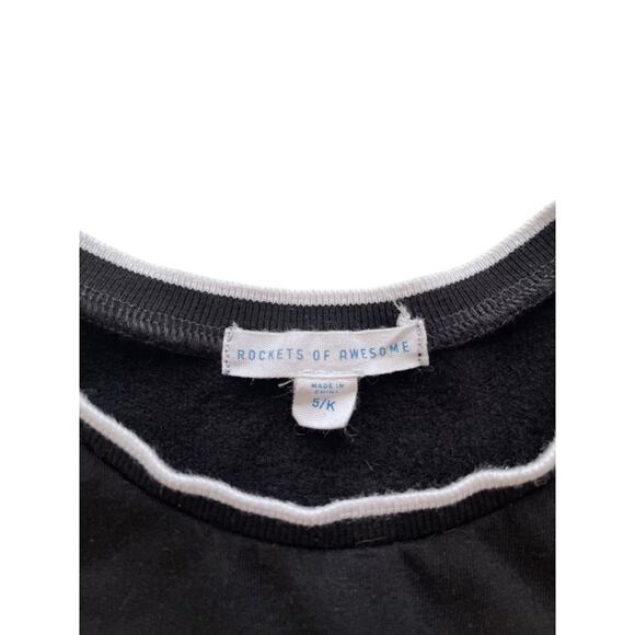 Rockets Of Awesome Fleece Lined Stars Dress Size 5 - Picture 4 of 4